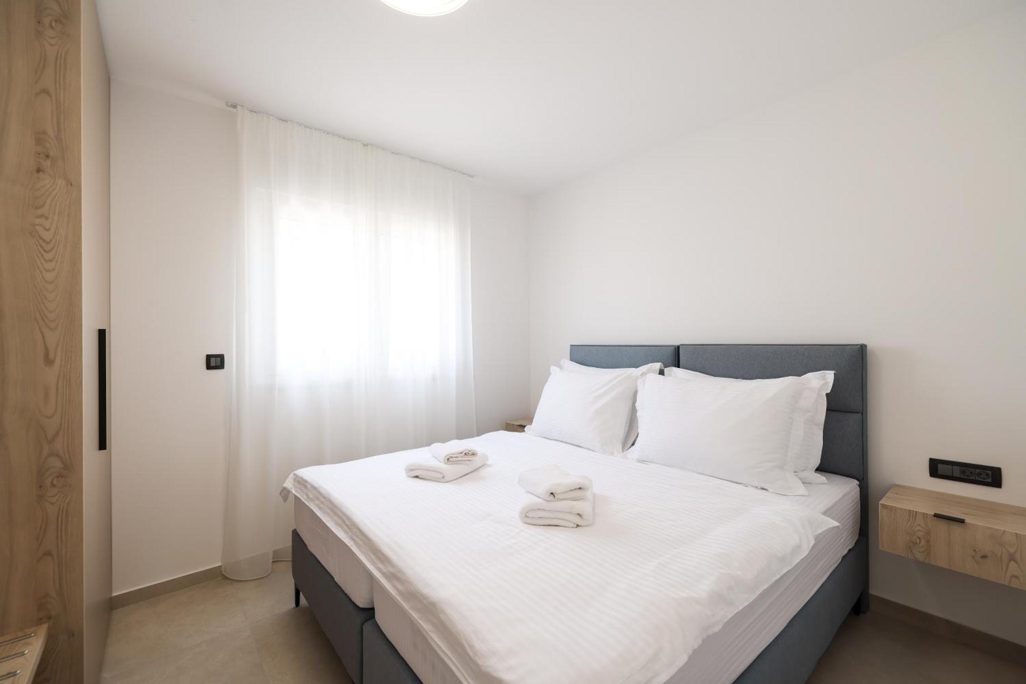 Deluxe Apartments Privlaka On The Sand Ruang foto